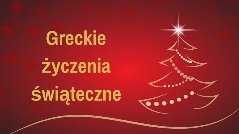 Greckie życzenia na Święta Bożego Narodzenia i Nowy Rok
