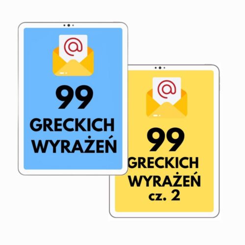 Zestaw 2 kursów 99 greckich wyrażeń cz. 1 i 2